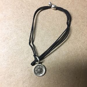 Alex and Ani healing love pull cord bracelet.